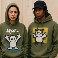 Checkered Flag Graphic Hoodie